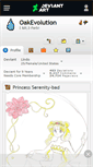 Mobile Screenshot of oakevolution.deviantart.com