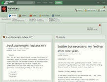 Tablet Screenshot of karisutaru.deviantart.com
