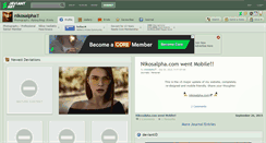 Desktop Screenshot of nikosalpha.deviantart.com