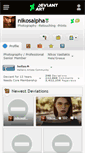 Mobile Screenshot of nikosalpha.deviantart.com
