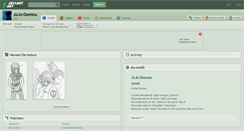 Desktop Screenshot of jojo-domnu.deviantart.com