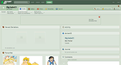 Desktop Screenshot of big-babe01.deviantart.com