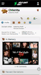 Mobile Screenshot of chilenita.deviantart.com