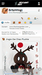Mobile Screenshot of britewingz.deviantart.com