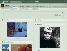 Tablet Screenshot of inako.deviantart.com