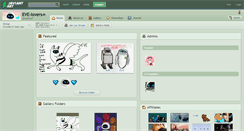 Desktop Screenshot of eve-lovers.deviantart.com