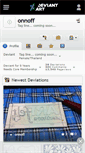 Mobile Screenshot of onnoff.deviantart.com
