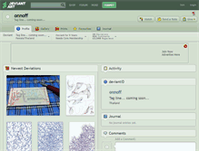 Tablet Screenshot of onnoff.deviantart.com