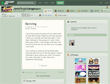 Tablet Screenshot of jemistrulyoutrageous.deviantart.com