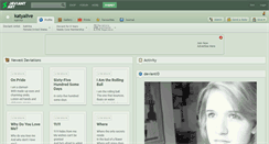 Desktop Screenshot of katyalive.deviantart.com