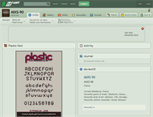 Tablet Screenshot of mixs-90.deviantart.com