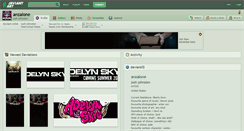 Desktop Screenshot of anzalone.deviantart.com