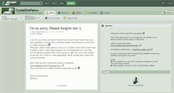 Desktop Screenshot of crystalsinsfans.deviantart.com