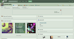 Desktop Screenshot of imsosarcastic.deviantart.com