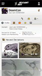 Mobile Screenshot of doomcon.deviantart.com