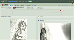 Desktop Screenshot of geolyn.deviantart.com