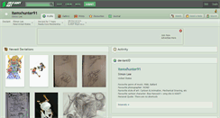 Desktop Screenshot of itemxhunter91.deviantart.com