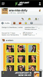 Mobile Screenshot of ana-miss-dolly.deviantart.com
