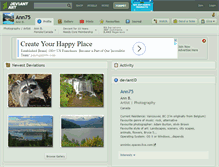 Tablet Screenshot of ann75.deviantart.com