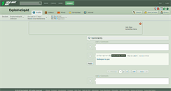 Desktop Screenshot of explosivesquid.deviantart.com