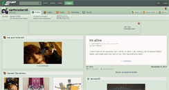 Desktop Screenshot of earthrocker48.deviantart.com