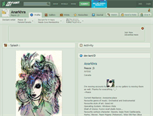 Tablet Screenshot of anarkhra.deviantart.com