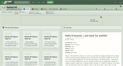 Desktop Screenshot of melody340.deviantart.com