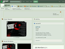 Tablet Screenshot of gues-ps.deviantart.com
