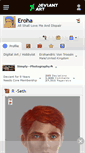 Mobile Screenshot of eroha.deviantart.com