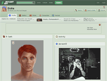Tablet Screenshot of eroha.deviantart.com
