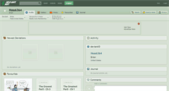 Desktop Screenshot of hoss6364.deviantart.com