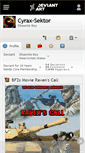Mobile Screenshot of cyrax-sektor.deviantart.com