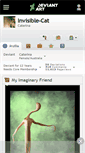 Mobile Screenshot of invisible-cat.deviantart.com