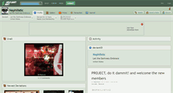 Desktop Screenshot of nephilistic.deviantart.com