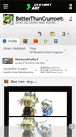 Mobile Screenshot of betterthancrumpets.deviantart.com