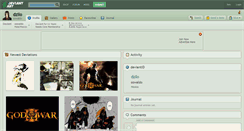 Desktop Screenshot of dzilo.deviantart.com