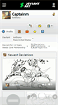 Mobile Screenshot of captainm.deviantart.com