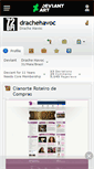 Mobile Screenshot of drachehavoc.deviantart.com