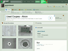 Tablet Screenshot of alexic2stock.deviantart.com