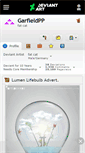 Mobile Screenshot of garfieldpp.deviantart.com