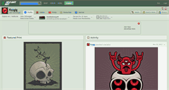 Desktop Screenshot of fizzgig.deviantart.com