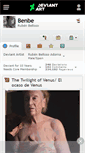 Mobile Screenshot of benbe.deviantart.com
