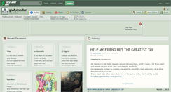 Desktop Screenshot of goofydoodler.deviantart.com