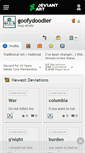 Mobile Screenshot of goofydoodler.deviantart.com
