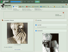 Tablet Screenshot of bea-neri.deviantart.com