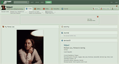Desktop Screenshot of felpurr.deviantart.com