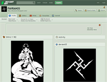 Tablet Screenshot of favrianos.deviantart.com