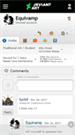 Mobile Screenshot of equivamp.deviantart.com