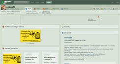 Desktop Screenshot of eraknight.deviantart.com