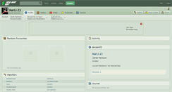 Desktop Screenshot of marij-23.deviantart.com